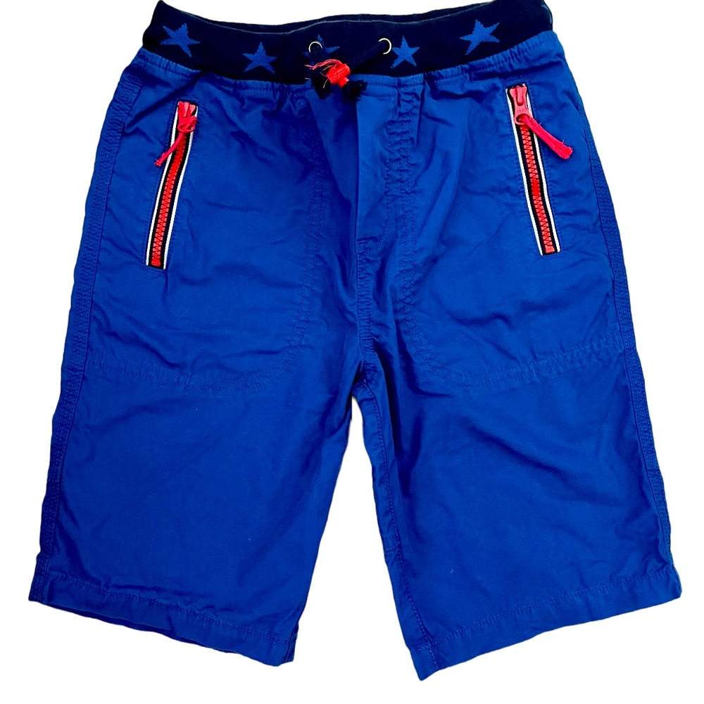 Mini Boden Blue Cargo shorts size 10 yr